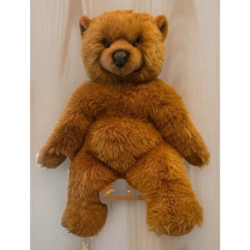 Vintage 1983 Applause Wallace Berrie Jumbo Brown Teddy Bear Plush 30” Korea